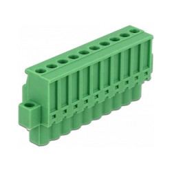 Terminalblock Set für Hutschienen 10 Pin mit Schraubverriegelung — Buy in Cyprus with Fast Delivery