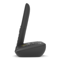 GIGASET C575A schwarz schnurlos analog (DECT) Anrufbeantworter TFT-Farb-Display Freisprechen Adressbuch fr 200 Eintrg...