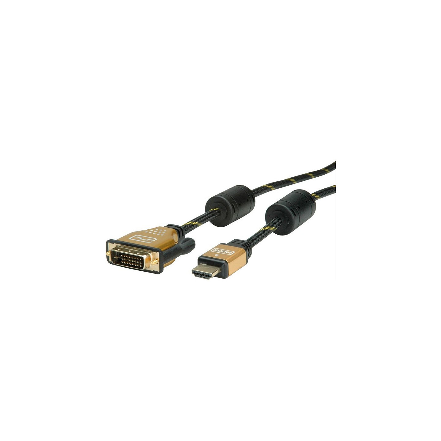 ROLINE GOLD Monitorkabel DVI (24+1) - HDMI. ST ST. 7.5 m — Buy in Cyprus with Fast Delivery