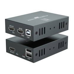 HDMI over Cat.5 6 Extender kit 4K. 100m schwarz — Buy in Cyprus with Fast Delivery