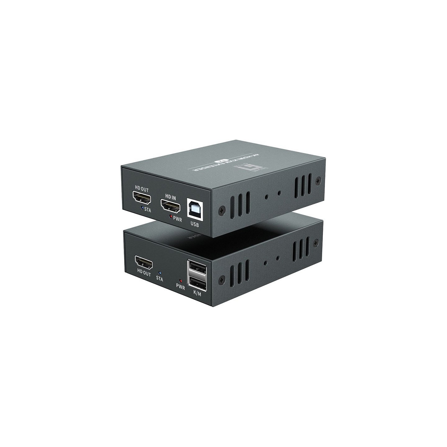HDMI over Cat.5 6 Extender kit 4K. 100m schwarz — Buy in Cyprus with Fast Delivery