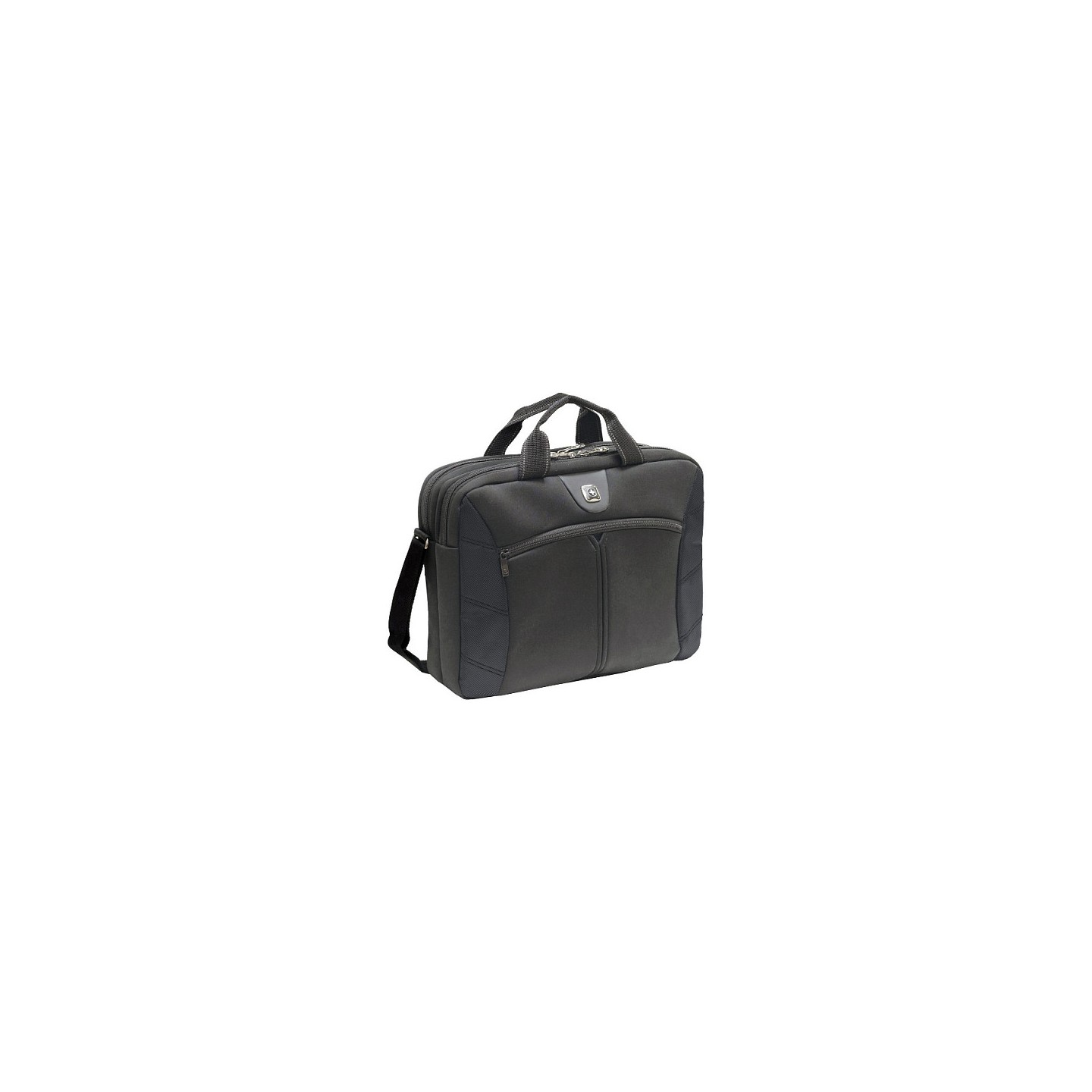 WENGER Sherpa Notebook Tasche fuer 35.8 bis 39.6cm 14.1 bis 15.6Zoll Toploader Tablet Laptop schwarz