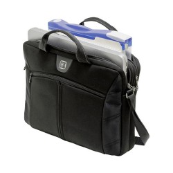 WENGER Sherpa Notebook Tasche fuer 35.8 bis 39.6cm 14.1 bis 15.6Zoll Toploader Tablet Laptop schwarz
