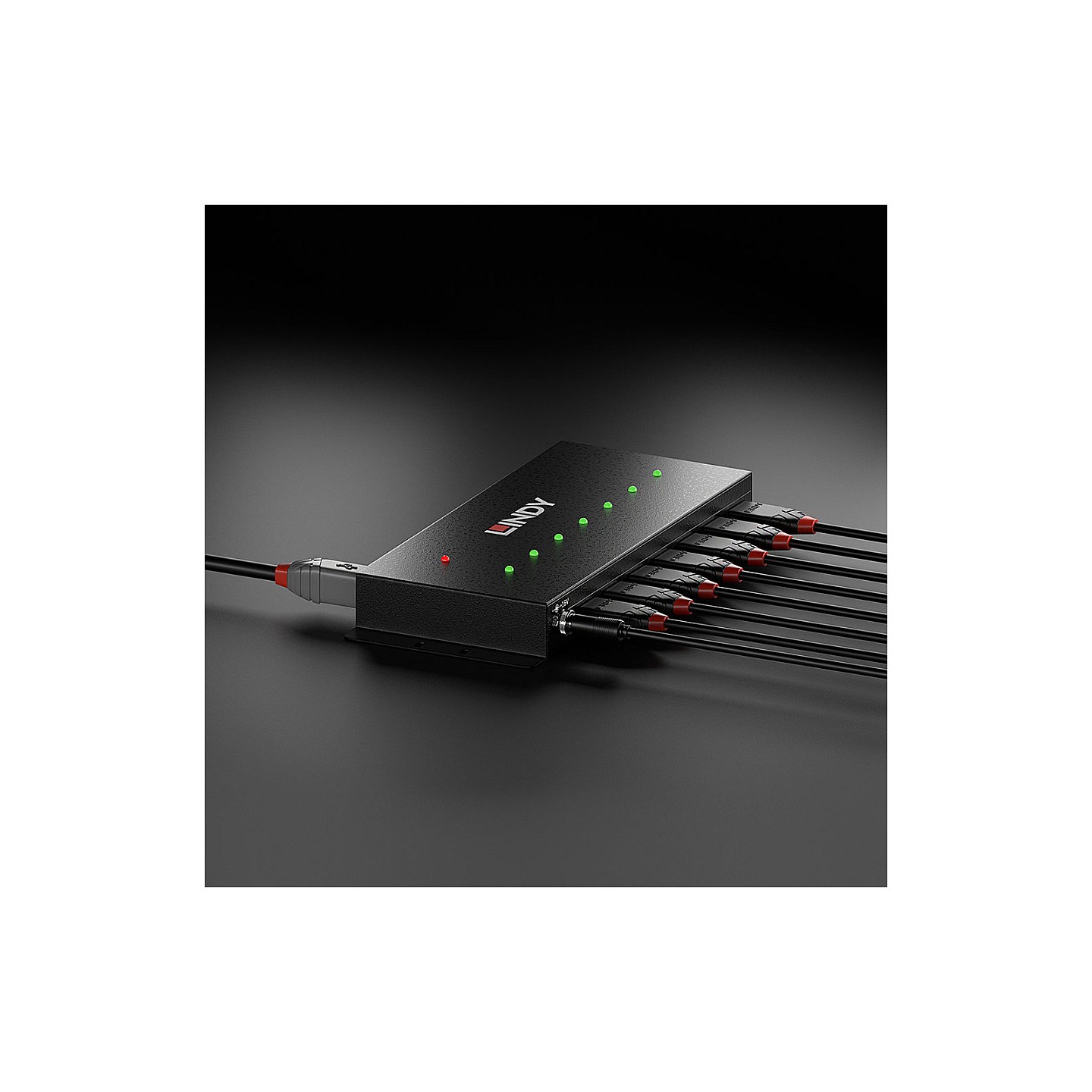 LINDY USB 3.1 3.0 Industrie Hub 7 Port — Buy in Cyprus with Fast Delivery
