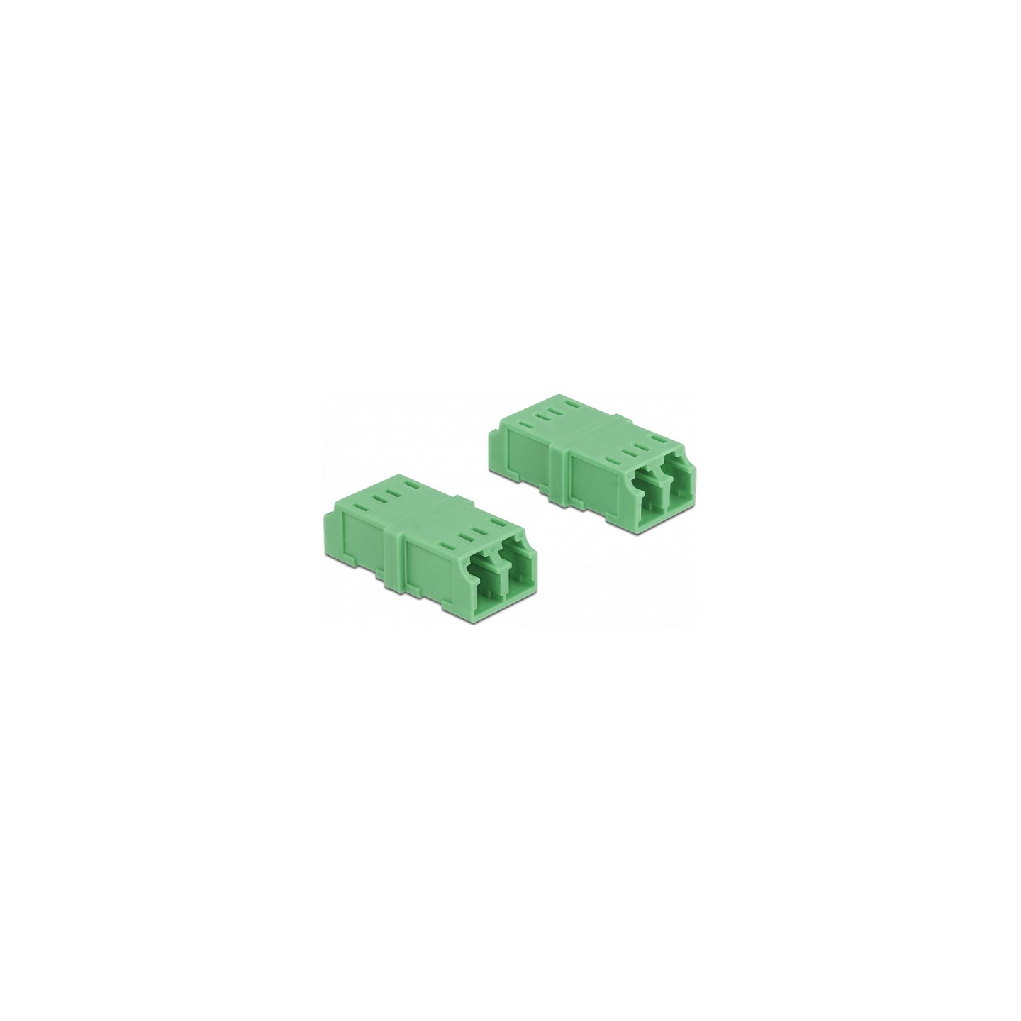Delock LWL Kupplung LC Duplex Buchse zu LC Duplex Buchse 4 Stück — Buy in Cyprus with Fast Delivery