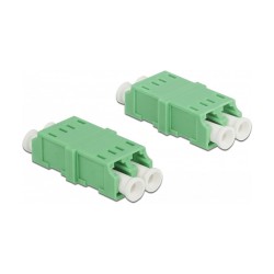 Delock LWL Kupplung LC Duplex Buchse zu LC Duplex Buchse 4 Stück — Buy in Cyprus with Fast Delivery