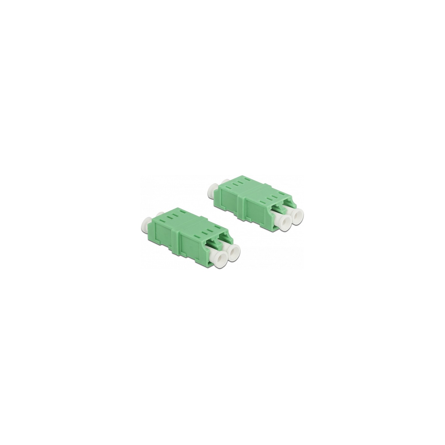 Delock LWL Kupplung LC Duplex Buchse zu LC Duplex Buchse 4 Stück — Buy in Cyprus with Fast Delivery
