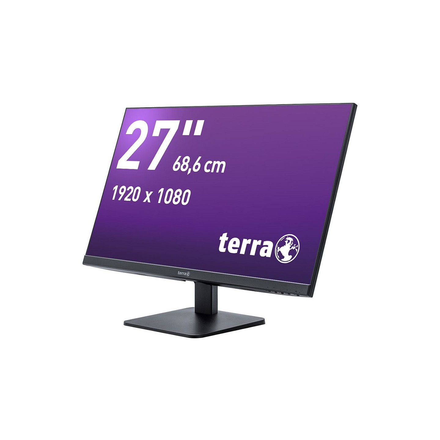 68.6cm 27' (1920x1080) Terra 2727W V2 16:9 FHD VA 5ms HDMI DP Speaker Black — Buy in Cyprus with Fast Delivery