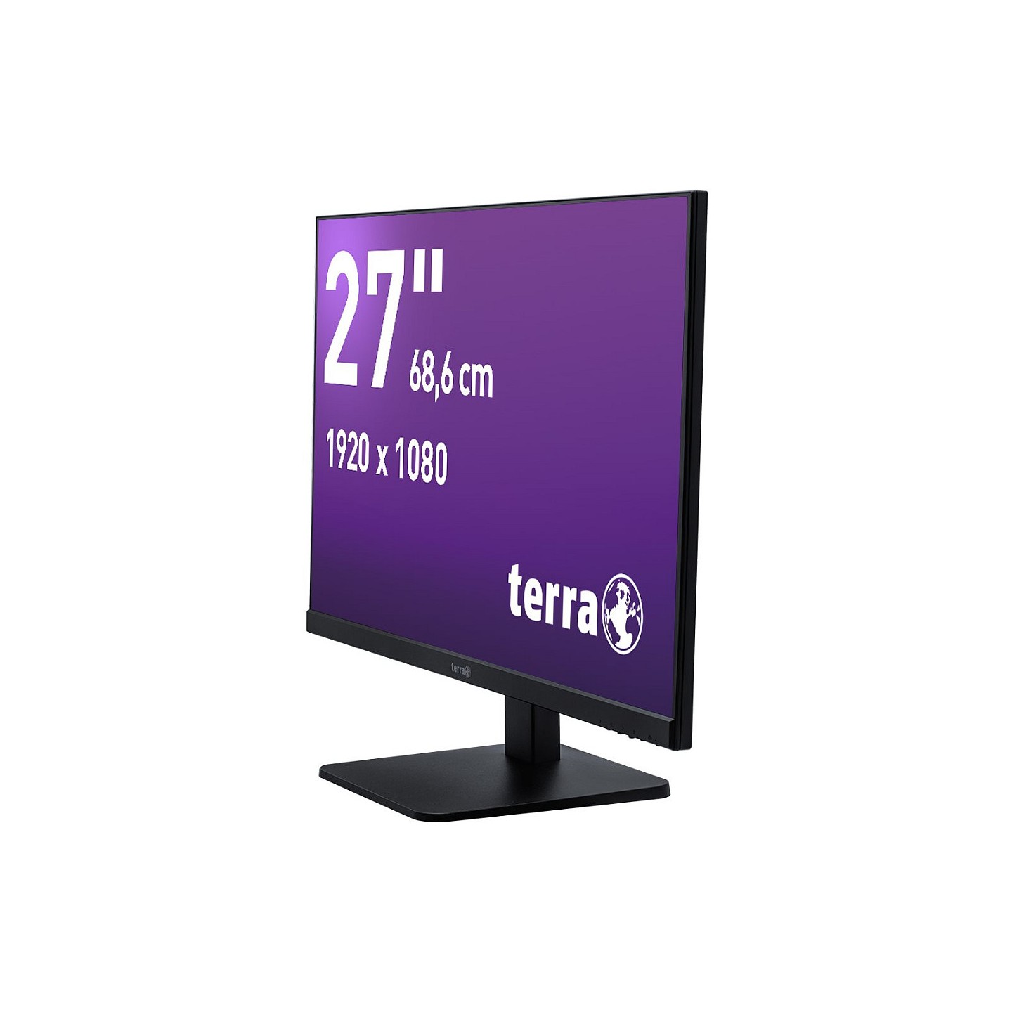 68.6cm 27' (1920x1080) Terra 2727W V2 16:9 FHD VA 5ms HDMI DP Speaker Black — Buy in Cyprus with Fast Delivery