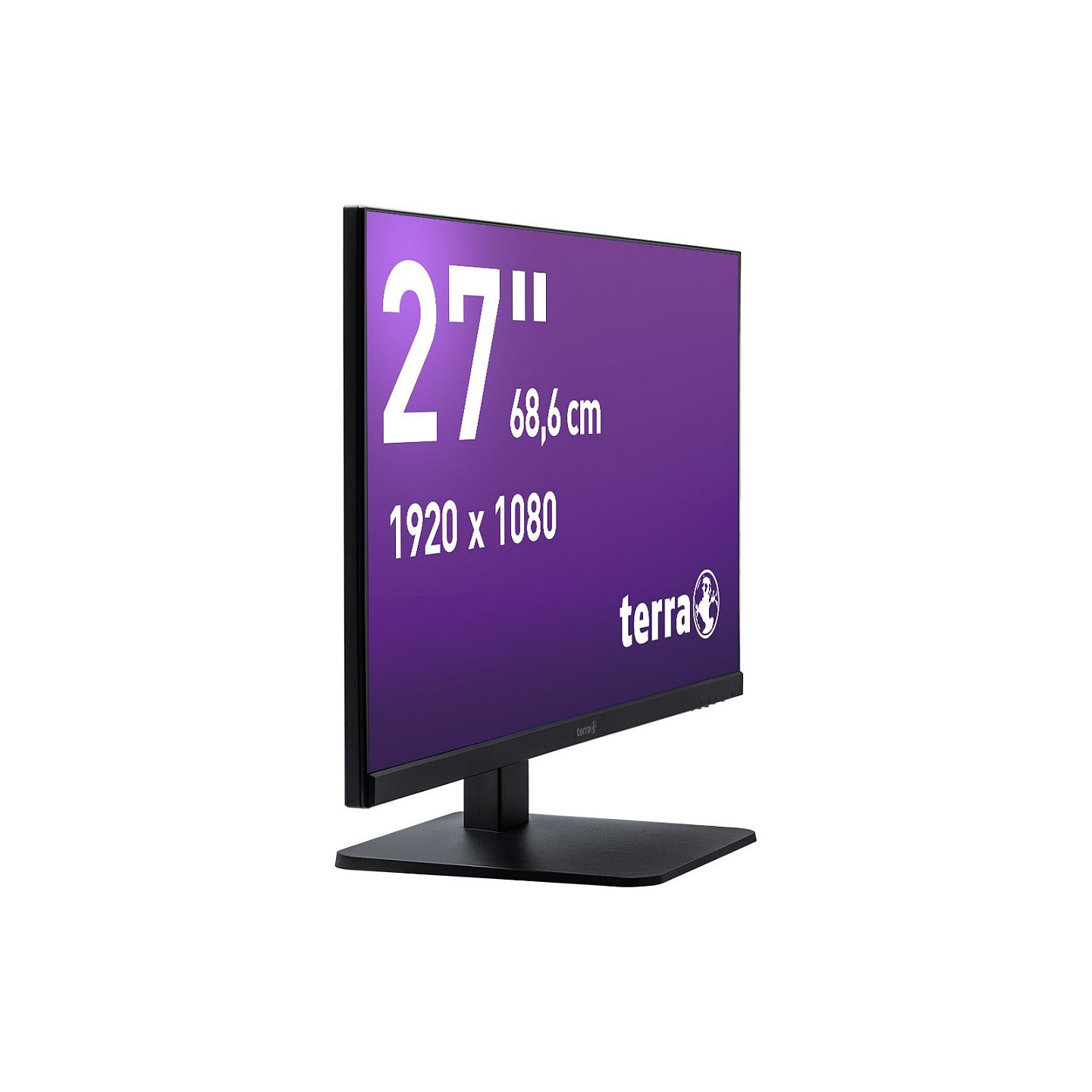 68.6cm 27' (1920x1080) Terra 2727W V2 16:9 FHD VA 5ms HDMI DP Speaker Black — Buy in Cyprus with Fast Delivery