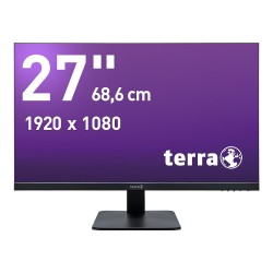 68.6cm 27' (1920x1080) Terra 2727W V2 16:9 FHD VA 5ms HDMI DP Speaker Black — Buy in Cyprus with Fast Delivery