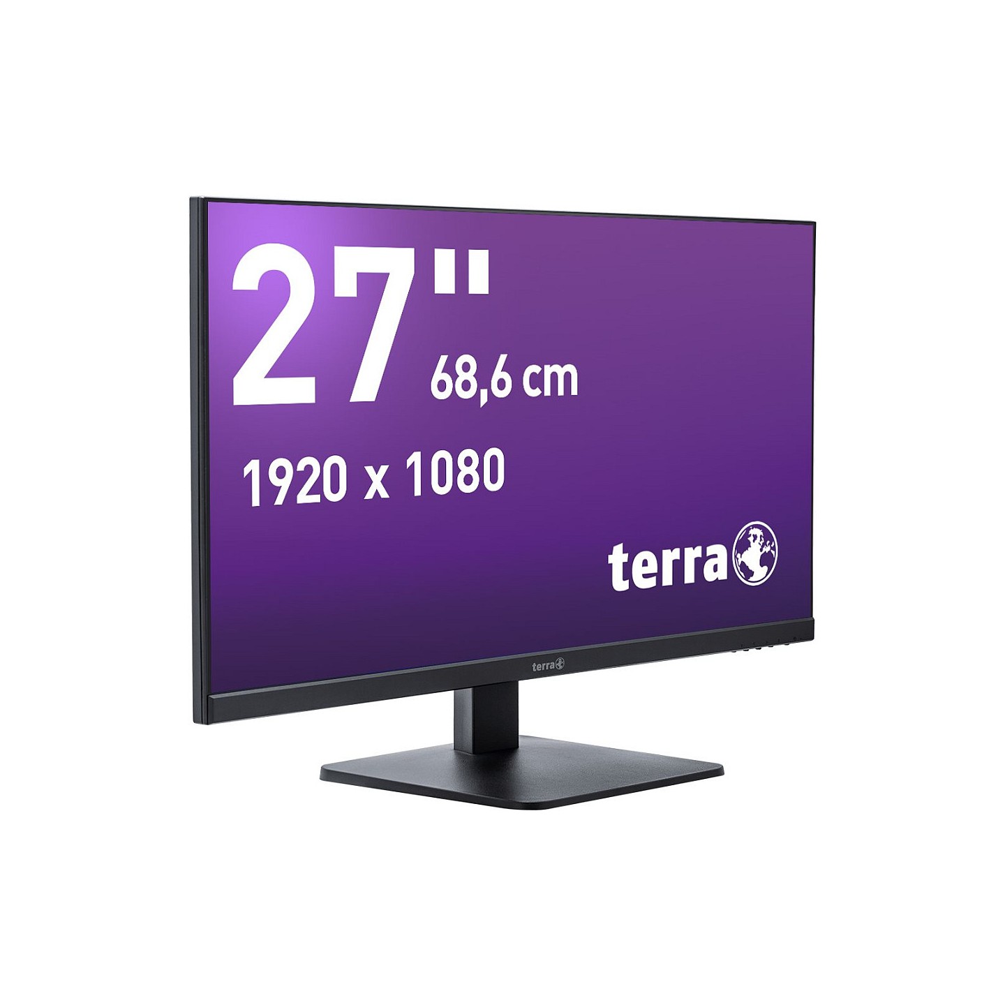 68.6cm 27' (1920x1080) Terra 2727W V2 16:9 FHD VA 5ms HDMI DP Speaker Black — Buy in Cyprus with Fast Delivery