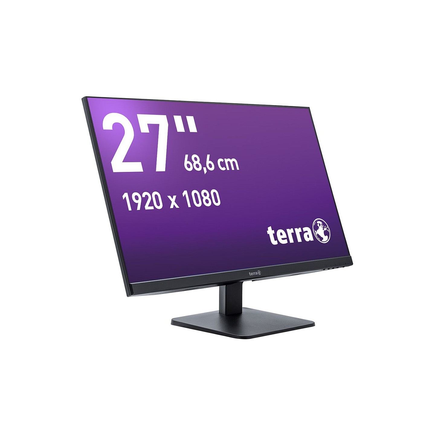 68.6cm 27' (1920x1080) Terra 2727W V2 16:9 FHD VA 5ms HDMI DP Speaker Black — Buy in Cyprus with Fast Delivery
