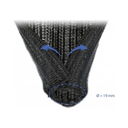 Geflechtschlauch selbstschließend 2 m x 19 mm schwarz — Buy in Cyprus with Fast Delivery