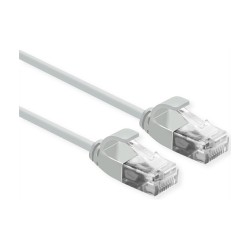 ROLINE UTP DataCenter Patchkabel Cat.6A (Class EA). LSOH. slim. grau. 1 m — Buy in Cyprus with Fast Delivery
