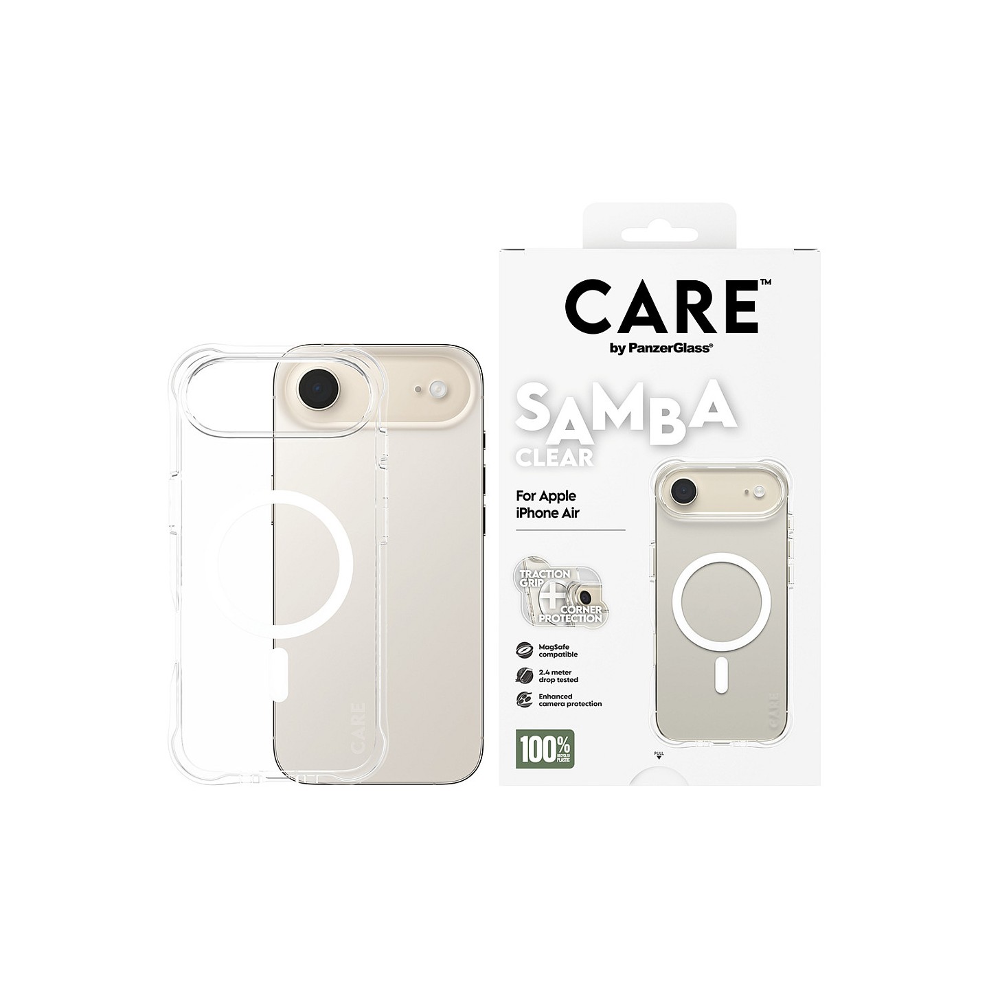 CARE fashionable Samba clear MagSafe iPhone Air — Buy in Cyprus with Fast Delivery