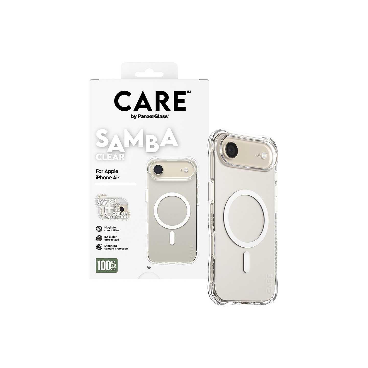 CARE fashionable Samba clear MagSafe iPhone Air — Buy in Cyprus with Fast Delivery