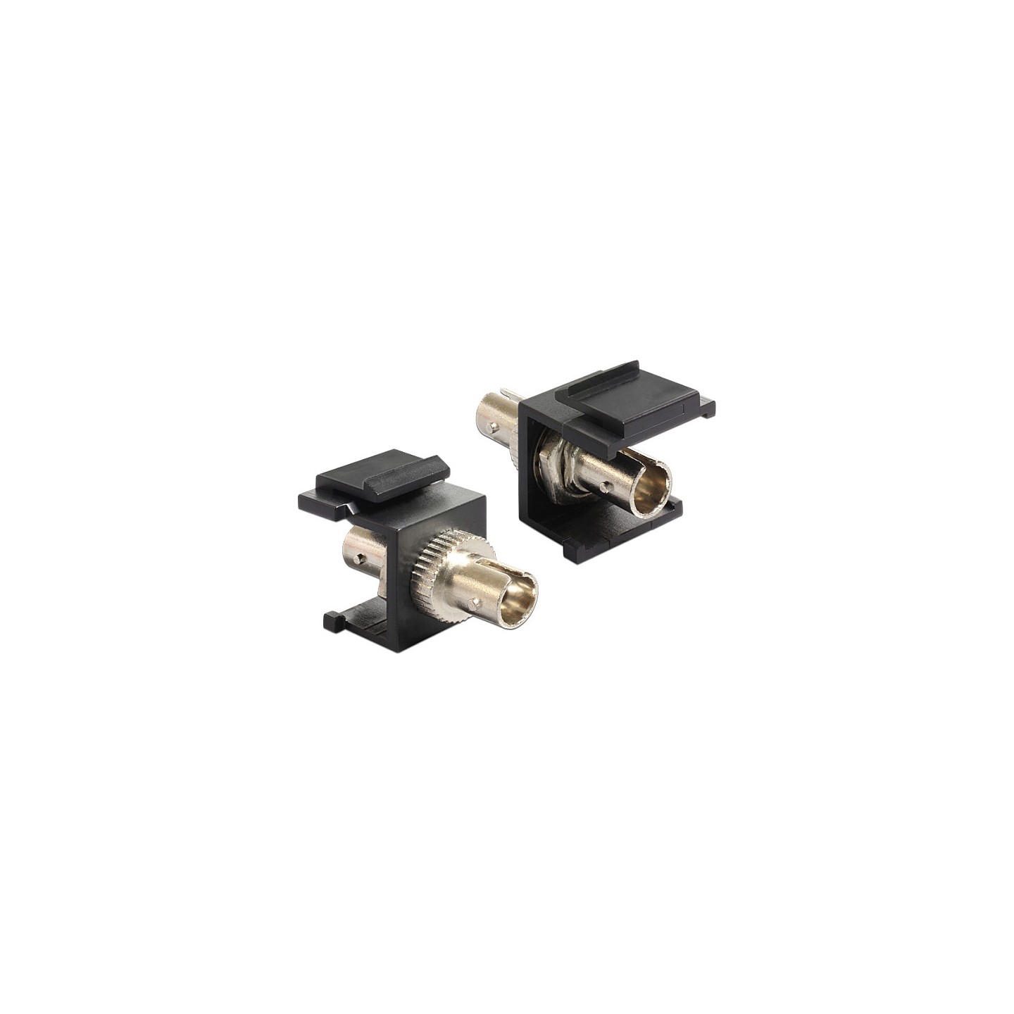 Keystone Modul ST Simplex Buchse to ST Simplex Buchse schwarz — Buy in Cyprus with Fast Delivery