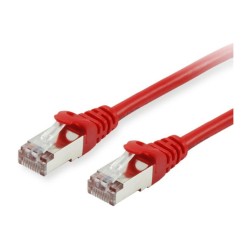 Equip Patchkabel Cat6A S FTP 2xRJ45 7.50m rot LSZH Polybeutel — Buy in Cyprus with Fast Delivery