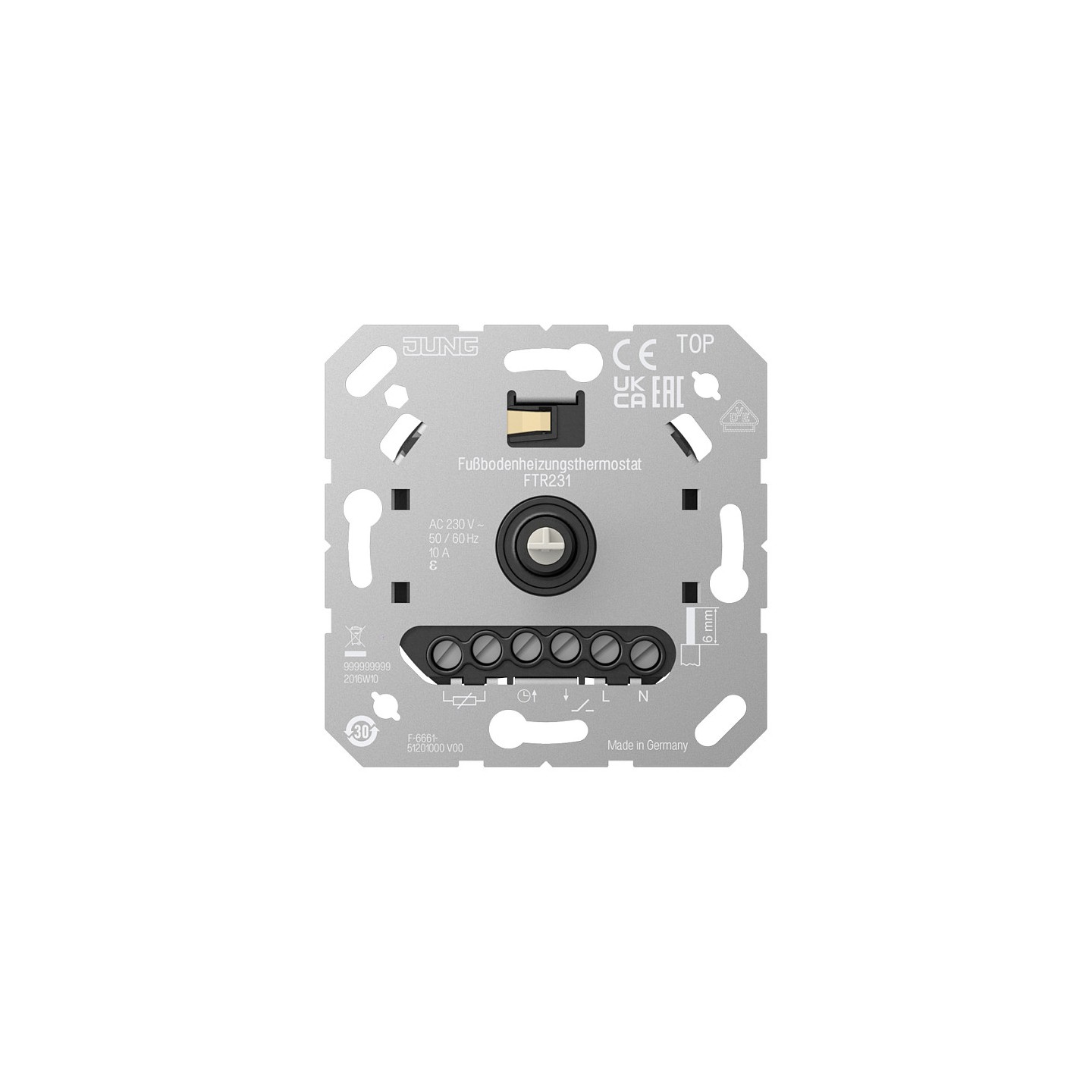 Jung FTR 231 Fußbodenheizungsthermostat — Buy in Cyprus with Fast Delivery