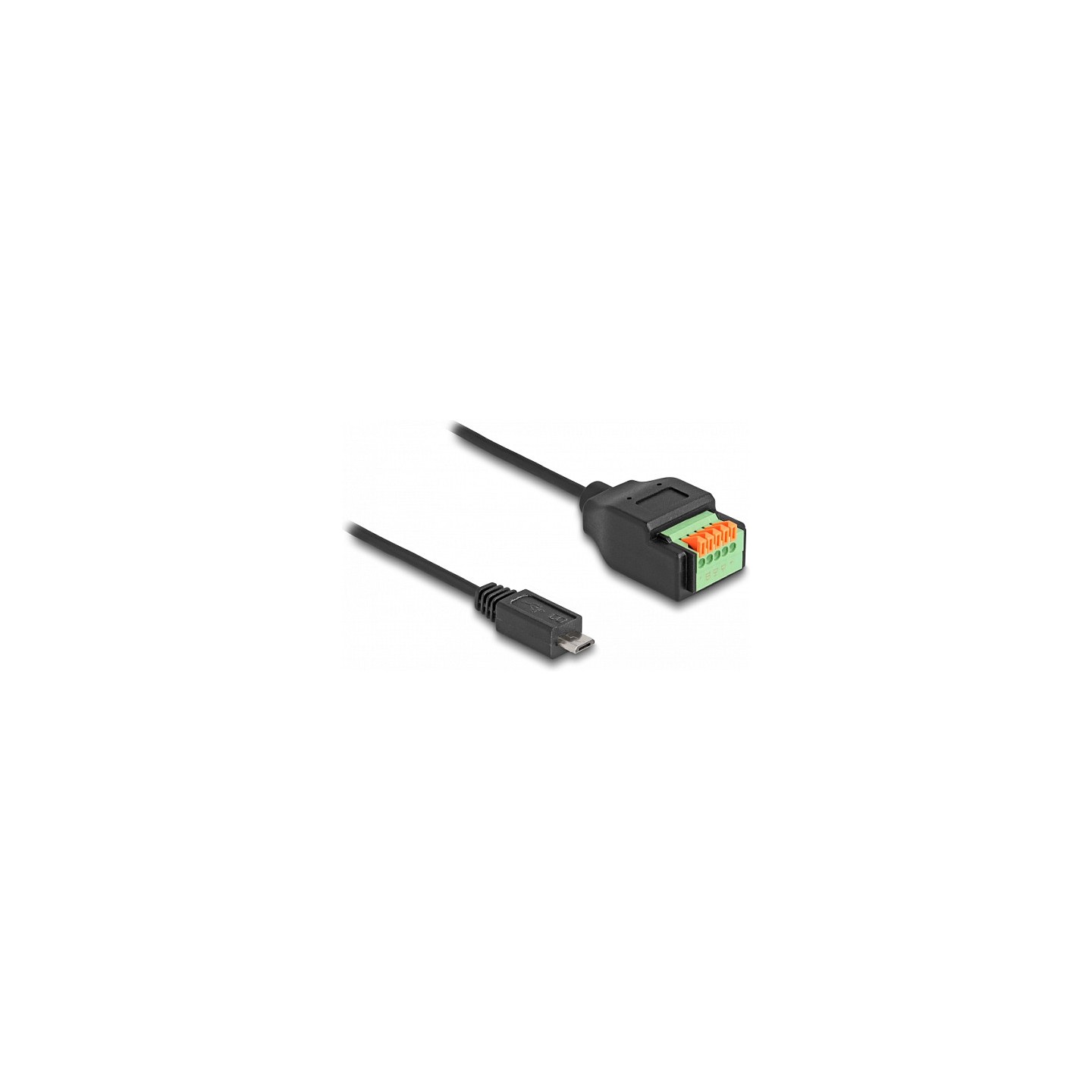 DELOCK USB 2.0 Kabel Typ Micro-B St to Terminalblock Adapter — Buy in Cyprus with Fast Delivery