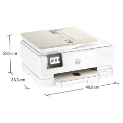 T HP Envy Photo 7930 All-in-One Color Inkjet 10ppm Print Scan Copy Photo Printer USB 2.0 Wi-Fi