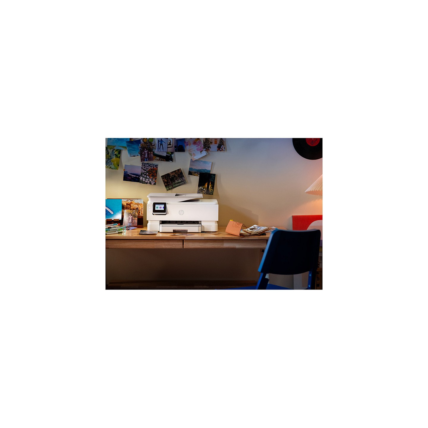 T HP Envy Photo 7930 All-in-One Color Inkjet 10ppm Print Scan Copy Photo Printer USB 2.0 Wi-Fi
