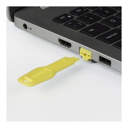 LINDY RJ45 Port Schlösser GELB. 20 Stück — Buy in Cyprus with Fast Delivery