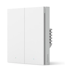 Aqara Smart Wall Switch H1 (No Neutral. Double Rocker) weiß (HomeKit) — Buy in Cyprus with Fast Delivery