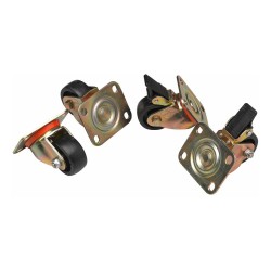 Equip EZW-2 4xRäder für Serverschränke 75mm gold — Buy in Cyprus with Fast Delivery