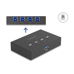 USB 5 Gbps Switch für 4 PC an 1 Gerät — Buy in Cyprus with Fast Delivery