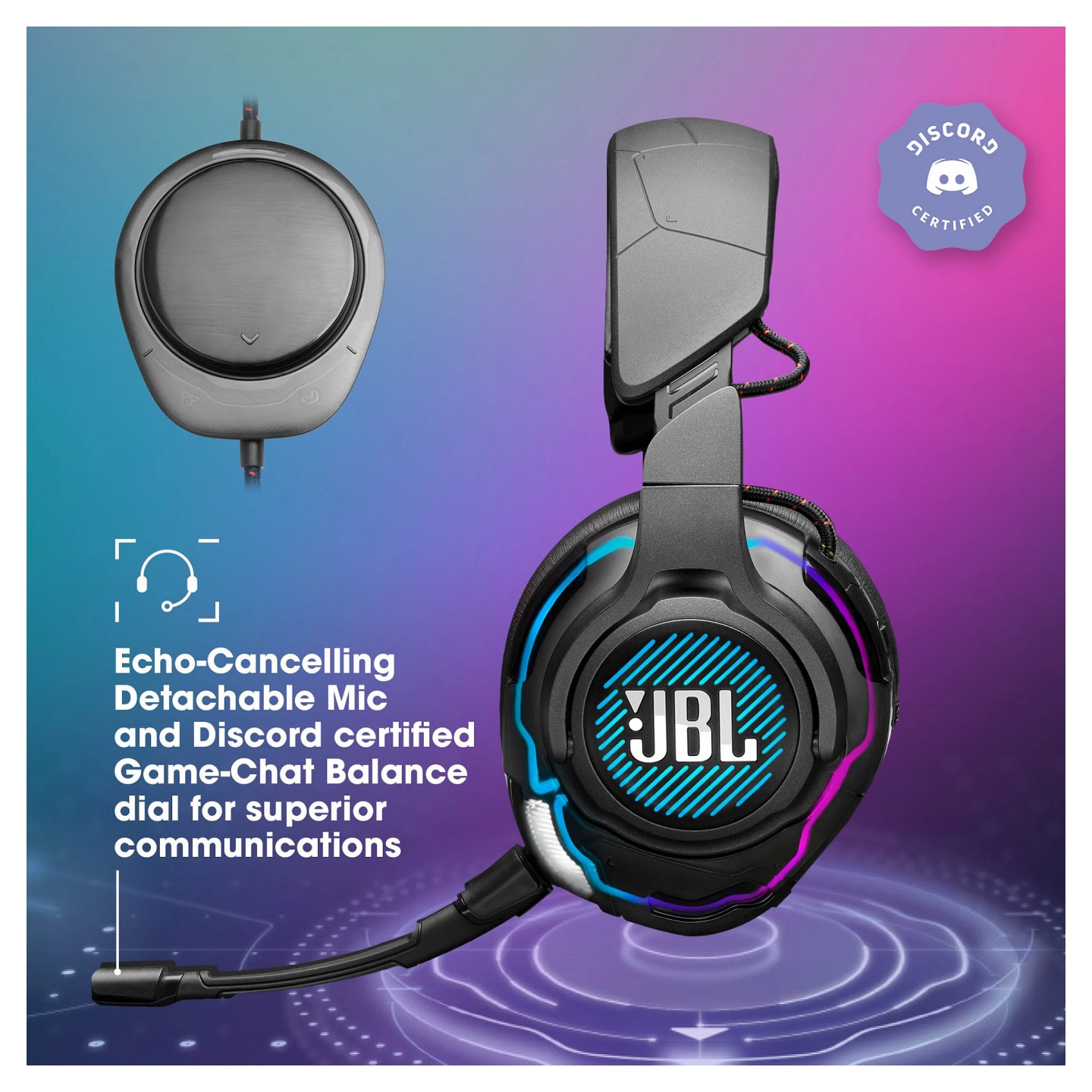 JBL Quantum One Wired Over-Ear-Gaming-Headset. Schwarz — Buy in Cyprus with Fast Delivery