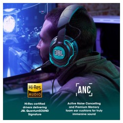 JBL Quantum One Wired Over-Ear-Gaming-Headset. Schwarz — Buy in Cyprus with Fast Delivery