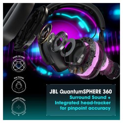 JBL Quantum One Wired Over-Ear-Gaming-Headset. Schwarz — Buy in Cyprus with Fast Delivery