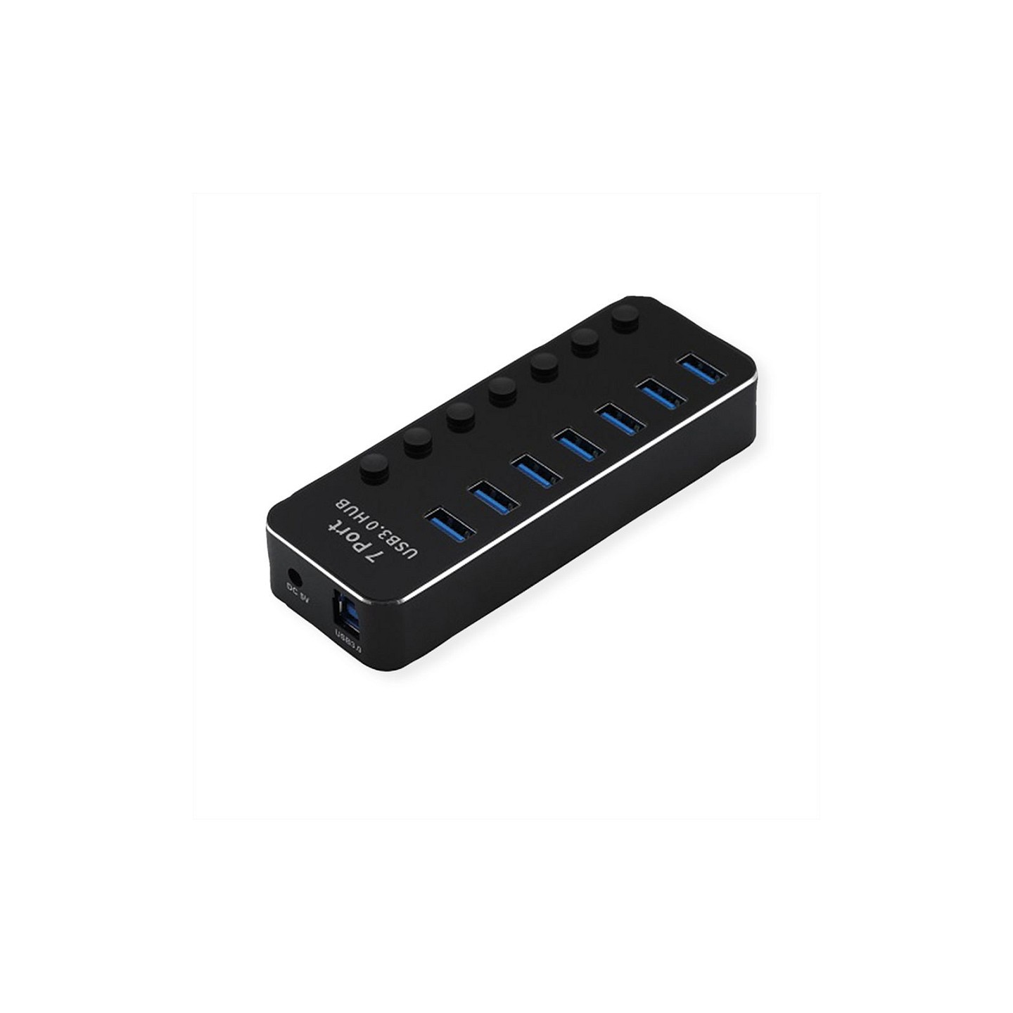ROLINE USB 3.2 Gen 1 Notebook Hub. 7 Ports. einzeln schaltbar — Buy in Cyprus with Fast Delivery