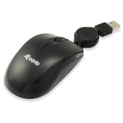 Equip Optische Maus USB Travel Rechts-Linkshänder 0.8m sw — Buy in Cyprus with Fast Delivery