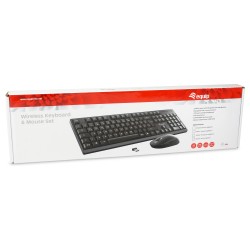 Equip Wireless Tastatur + Maus. Layout italienisch schwarz — Buy in Cyprus with Fast Delivery