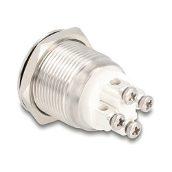 Drucktaster zum Einbau 19 mm 4 x Schraubklemme LED grün — Buy in Cyprus with Fast Delivery