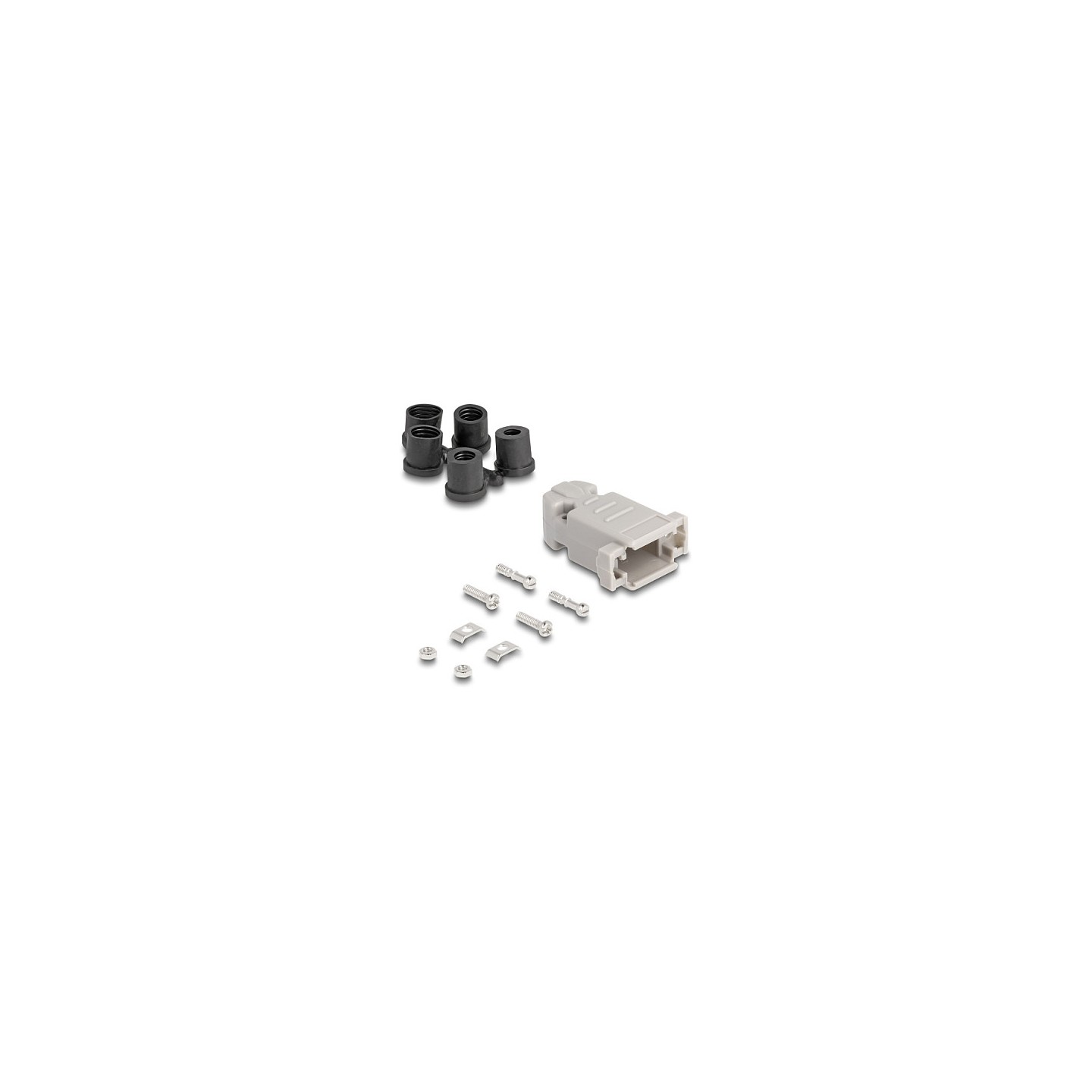 Gehäuse für D-Sub 9 Pin Stecker Buchse mit Gummidichtungen — Buy in Cyprus with Fast Delivery