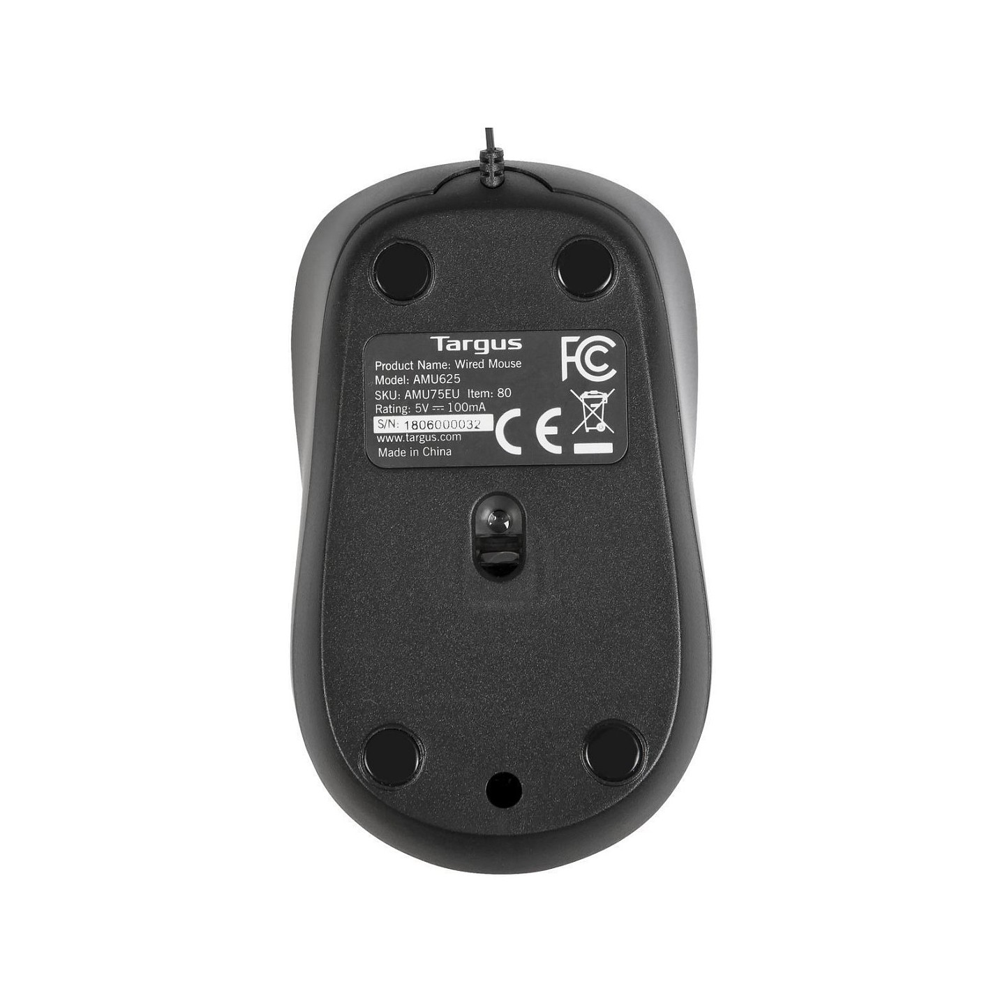 TARGUS MOUSE RETRACTABLEWIRED — Buy in Cyprus with Fast Delivery