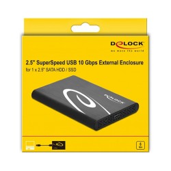 Externes Gehäuse für 2.5? SATA HDD SSD mit SuperSpeed USB 10 Gbps (USB 3.1 Gen 2) — Buy in Cyprus with Fast Delivery