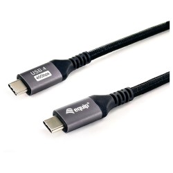 Equip Kabel USB-C 4.0 - to C St St 1.20m 5A 8K 60Hz sw — Buy in Cyprus with Fast Delivery