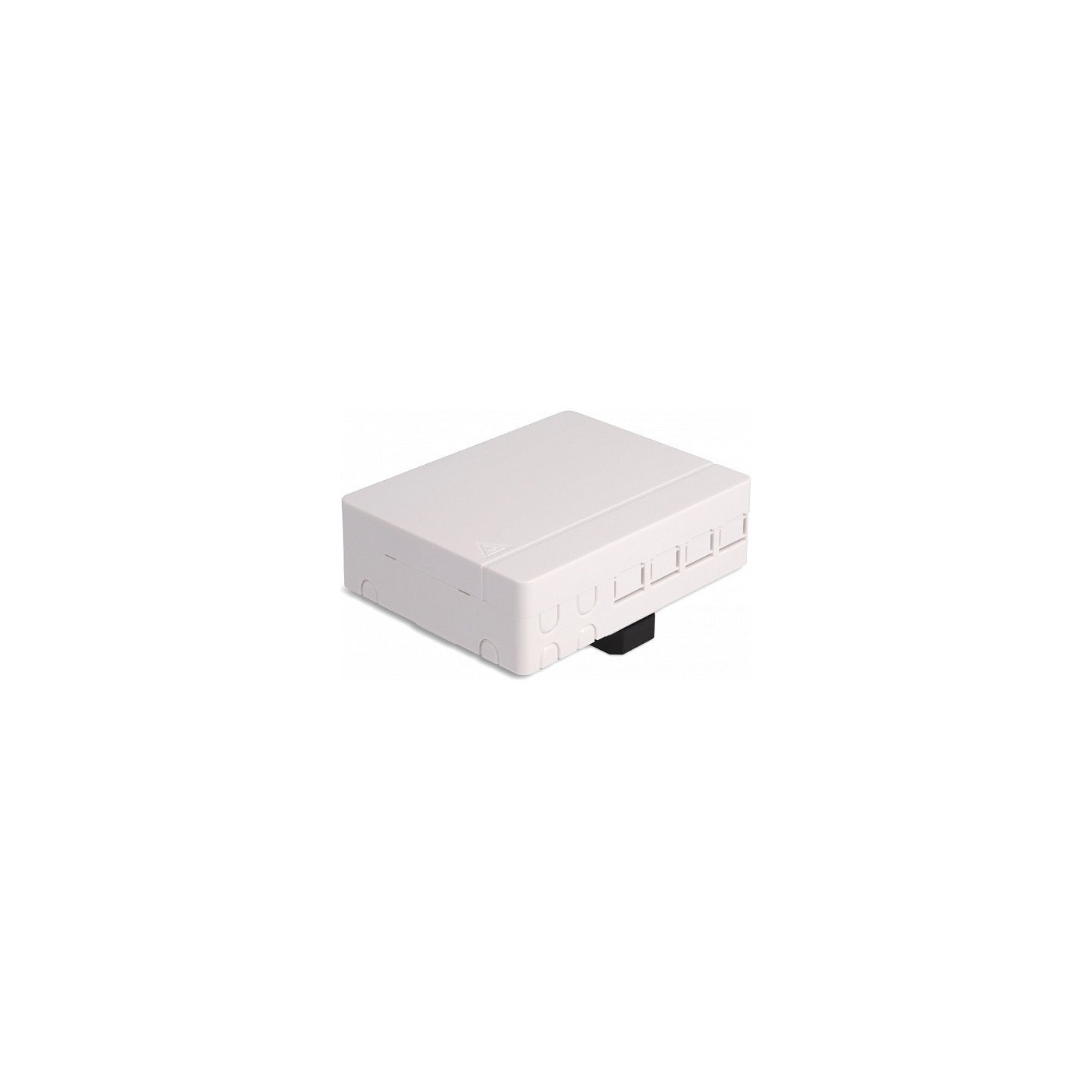 LWL Anschlussdose für Hutschiene 4 x SC Simplex oder LC Duplex weiß — Buy in Cyprus with Fast Delivery