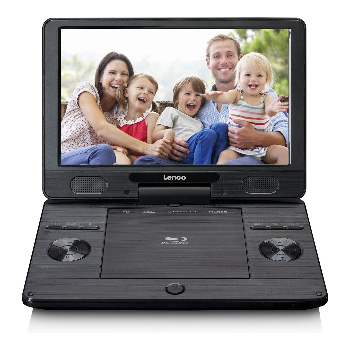 LENCO BRP-1150BK tragbarer 11.5' Bluray DVD Player — Buy in Cyprus with Fast Delivery