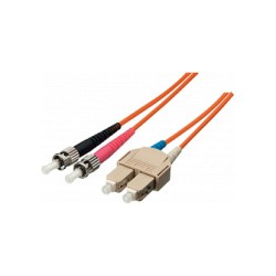 Equip LWL Patchkabel ST- to SC 5.00m Singlemode Duplex OS2 ge Polybeutel — Buy in Cyprus with Fast Delivery