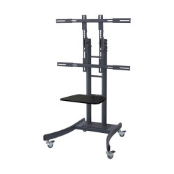 VALUE LCD- TV-Rollstnder schwarz bis 125kg 81.28cm 32Zoll bis 254cm 100Zoll — Buy in Cyprus with Fast Delivery
