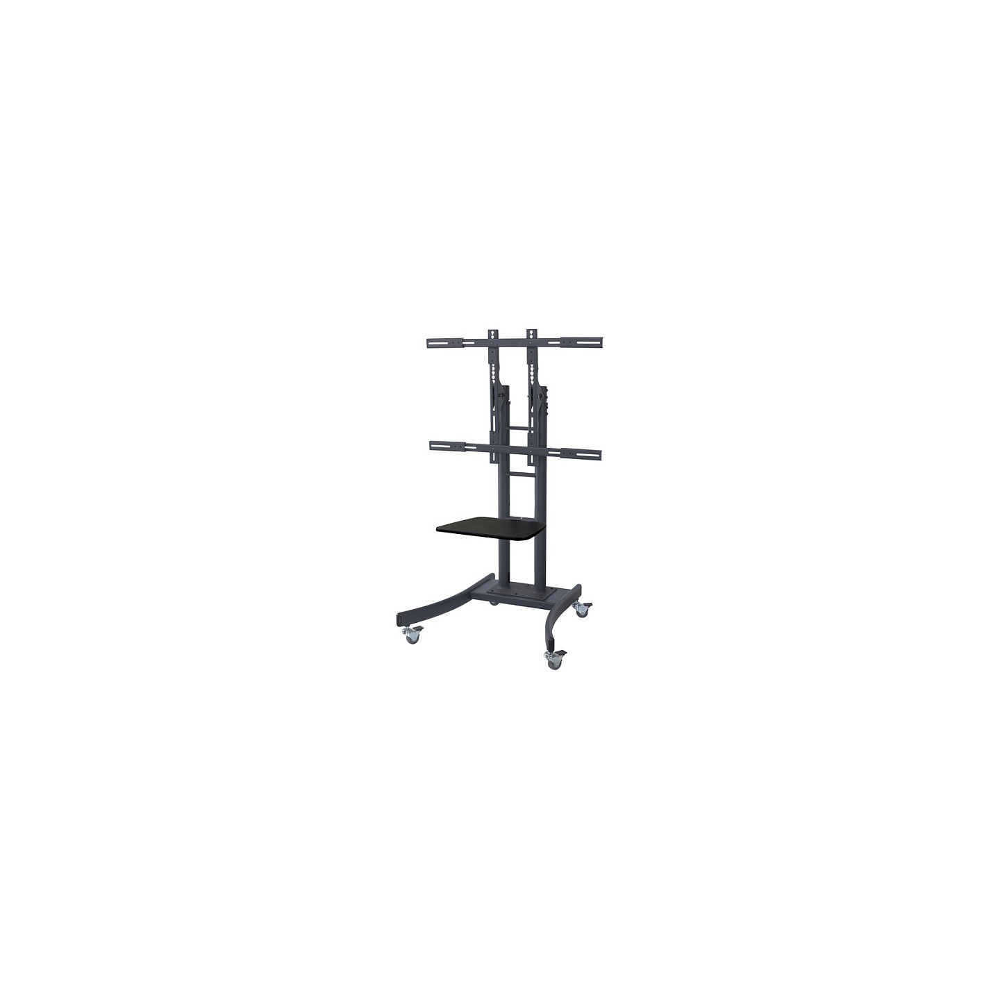 VALUE LCD- TV-Rollstnder schwarz bis 125kg 81.28cm 32Zoll bis 254cm 100Zoll — Buy in Cyprus with Fast Delivery