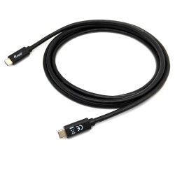 Equip Kabel USB-C 3.2 - to C St St 1.00m 3A 20V sw — Buy in Cyprus with Fast Delivery