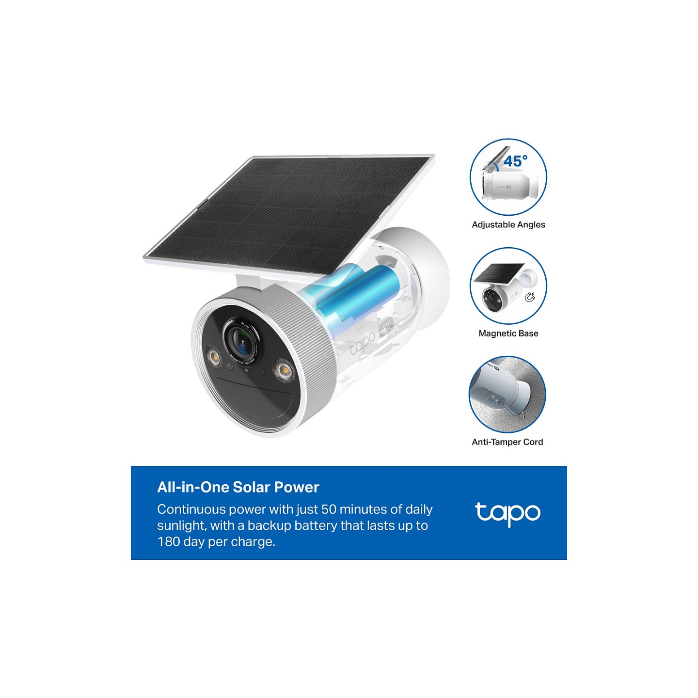 TP-Link Tapo C465 AI Solar Sicherheitskamera Ultra — Buy in Cyprus with Fast Delivery