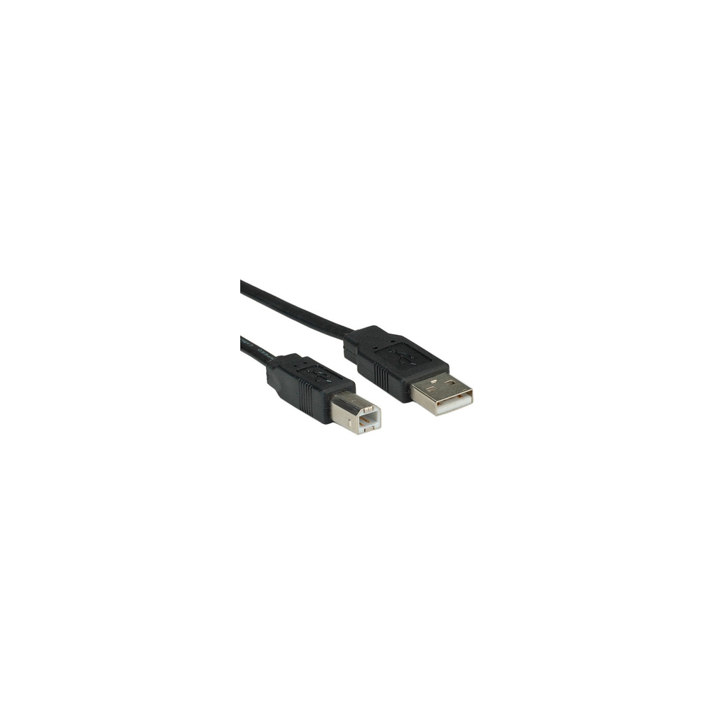 ROLINE USB 2.0 Notebook-Flachkabel. Typ A-B. schwarz. 1.8 m — Buy in Cyprus with Fast Delivery